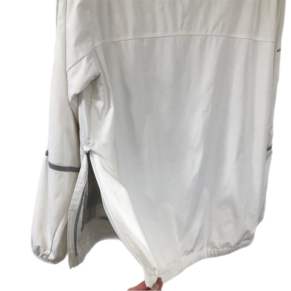 Nike White Golf Men's 1/2 Zip Pullover Jacket Windbreaker - Picture 4 of 11